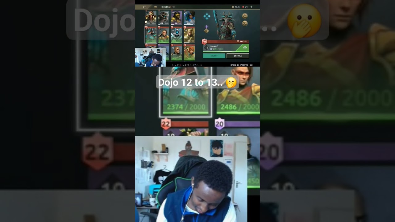 How Hard is it to get to dojo 13! #shadowfight4arena #shadowfight4 #shadowfightarena