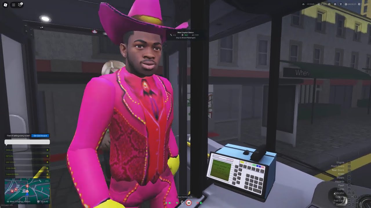 [2K60] Croydon Redefined - 289 to Elmers End at dawn (E200EV New Artifical Warning Sound)