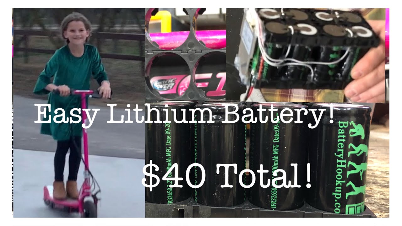 Cheap & Reliable Li Battery: Battery Hookup LiFePO4 32650 Cells