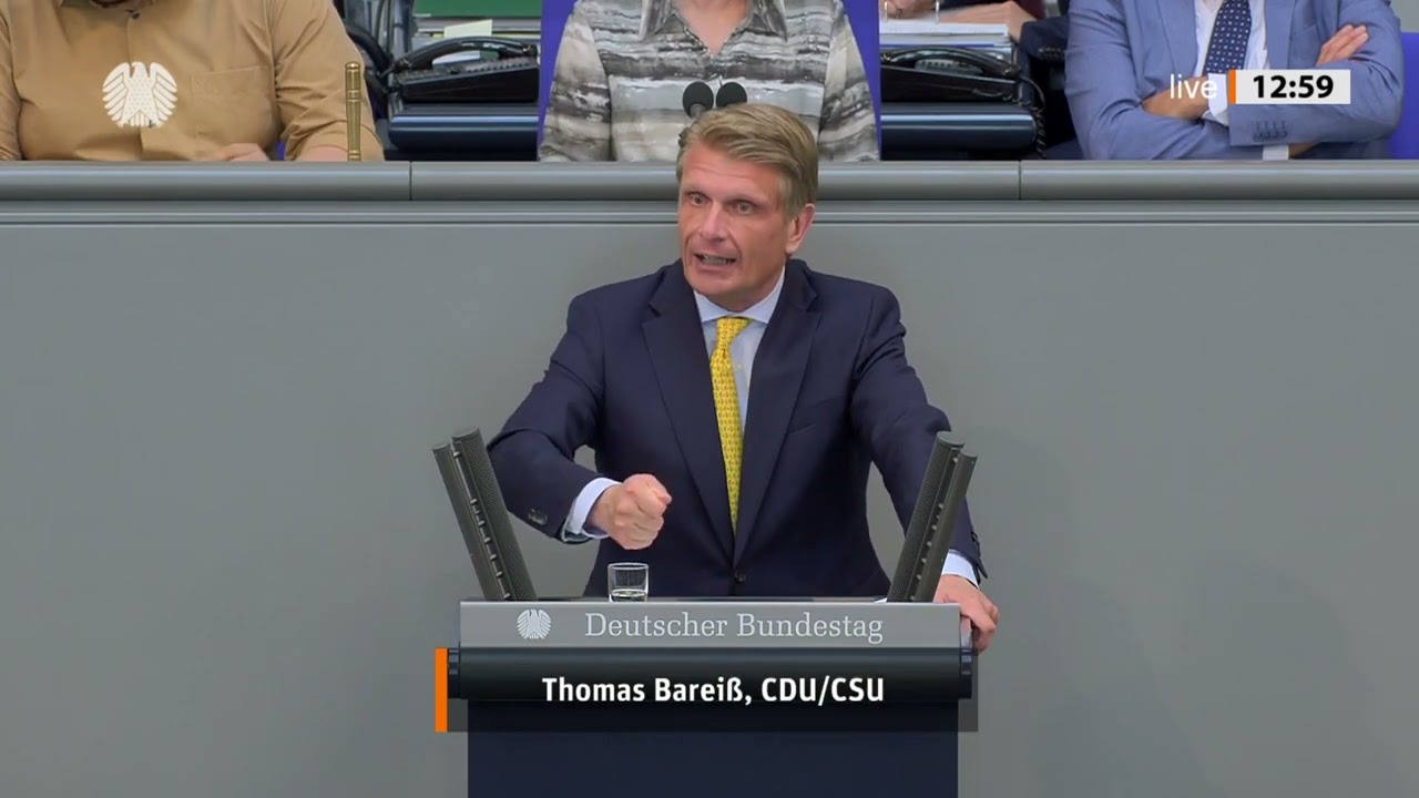 Rede von Thomas Bareiß MdB Beschleunigte Genehmigungsverfahren Verkehrsbereich