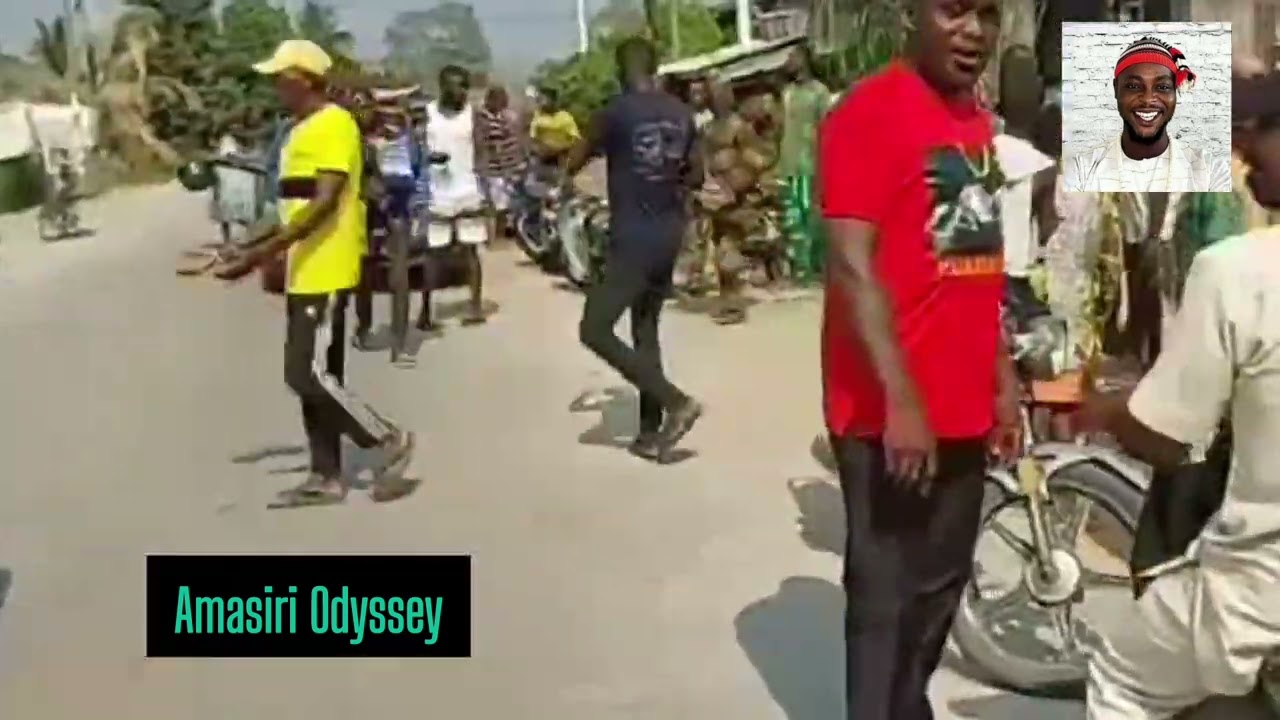 Okpaa Ukwu masquerade of Amasiri