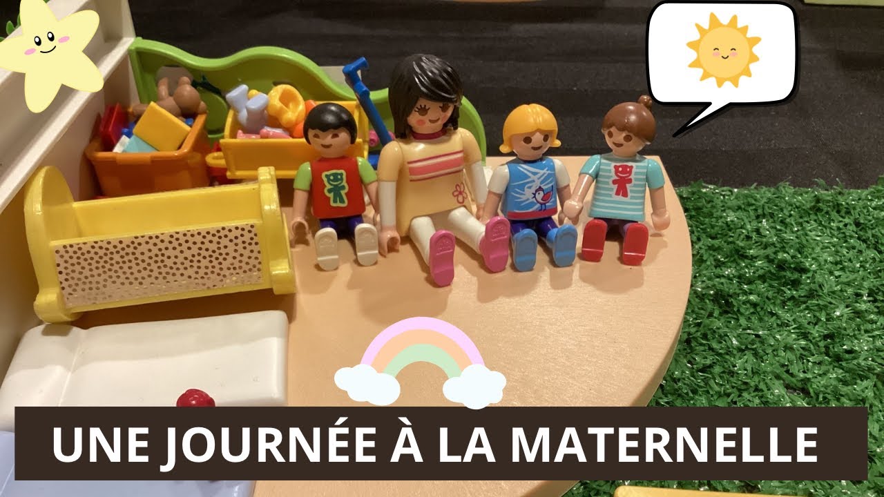 [ Film Playmobil ] Une journée à la maternelle ☀️🌈