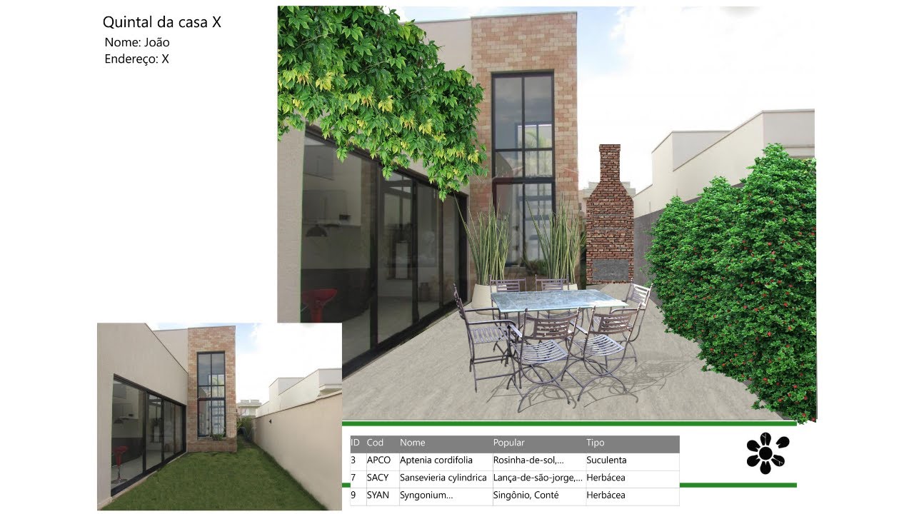 Aula de PhotoLANDSCAPE - Fotomontagem de Área Externa Residencial