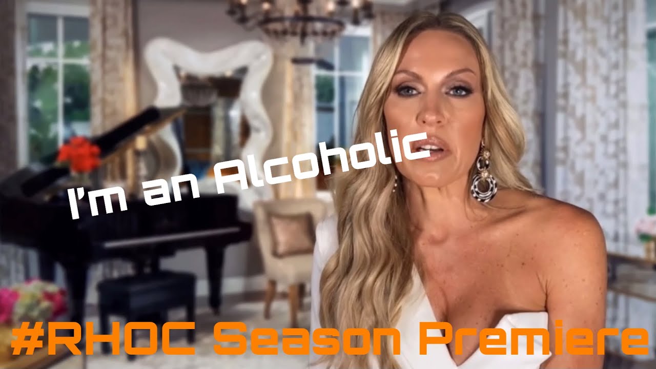 Braunwyn reveals shes an alcoholic | (Season 15, Episode 1) | #RHOC