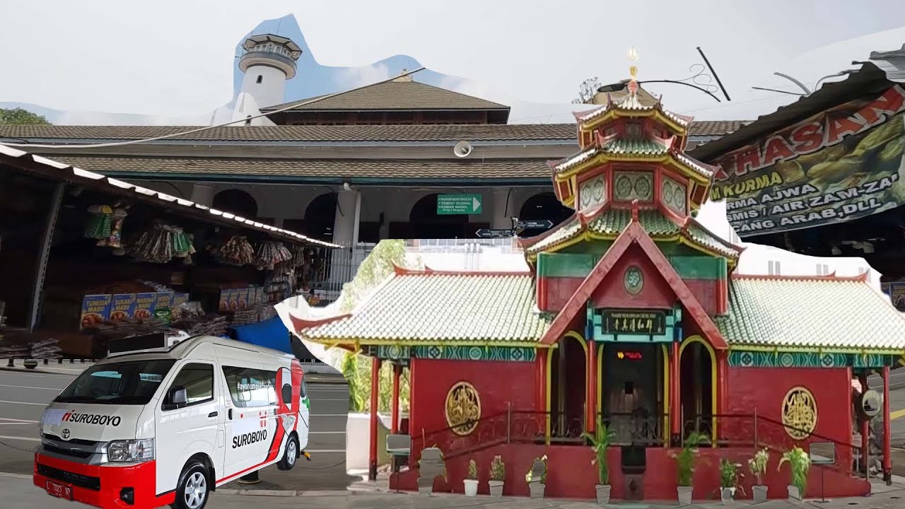 KE SETASIUN SEMUT MENUJU KE SUNAN AMPEL , MASJID CENGHOO & NAIK WIRA WIRI FD 9