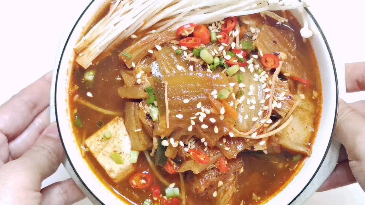 ซุปกิมจิ (Kimchi-jjigae) #ซุปกิมจิ #กิมจิชีเก