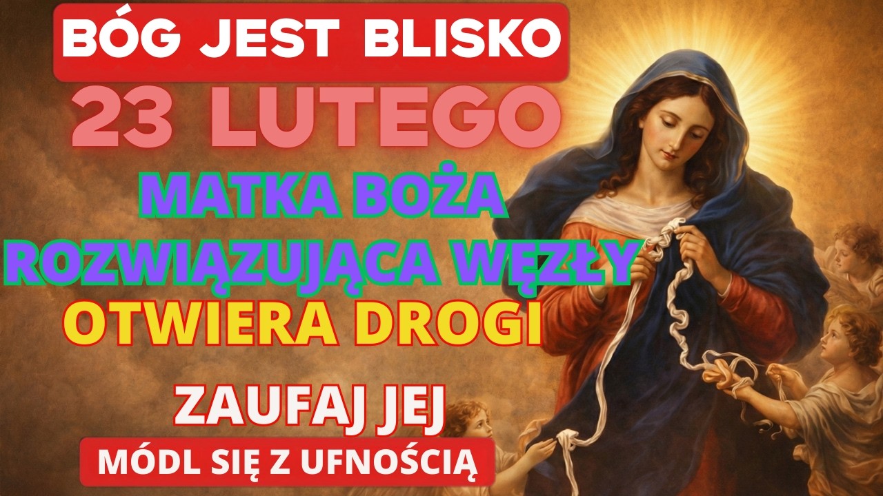 22 STYCZNIA – MATKA BOŻA ROZWIĄZUJĄCA WĘZŁY | MODLITWA, KTÓRA OTWIERA DROGI