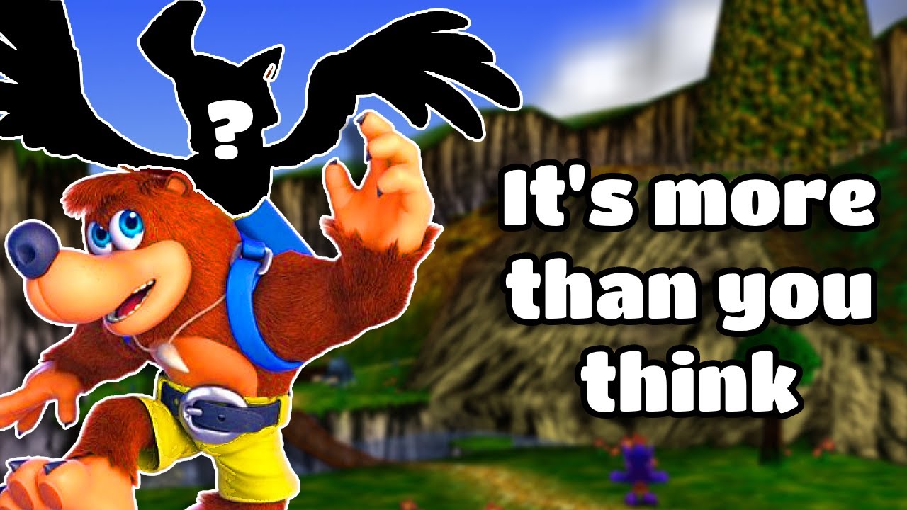 How much of Banjo Kazooie can you beat without Kazooie?