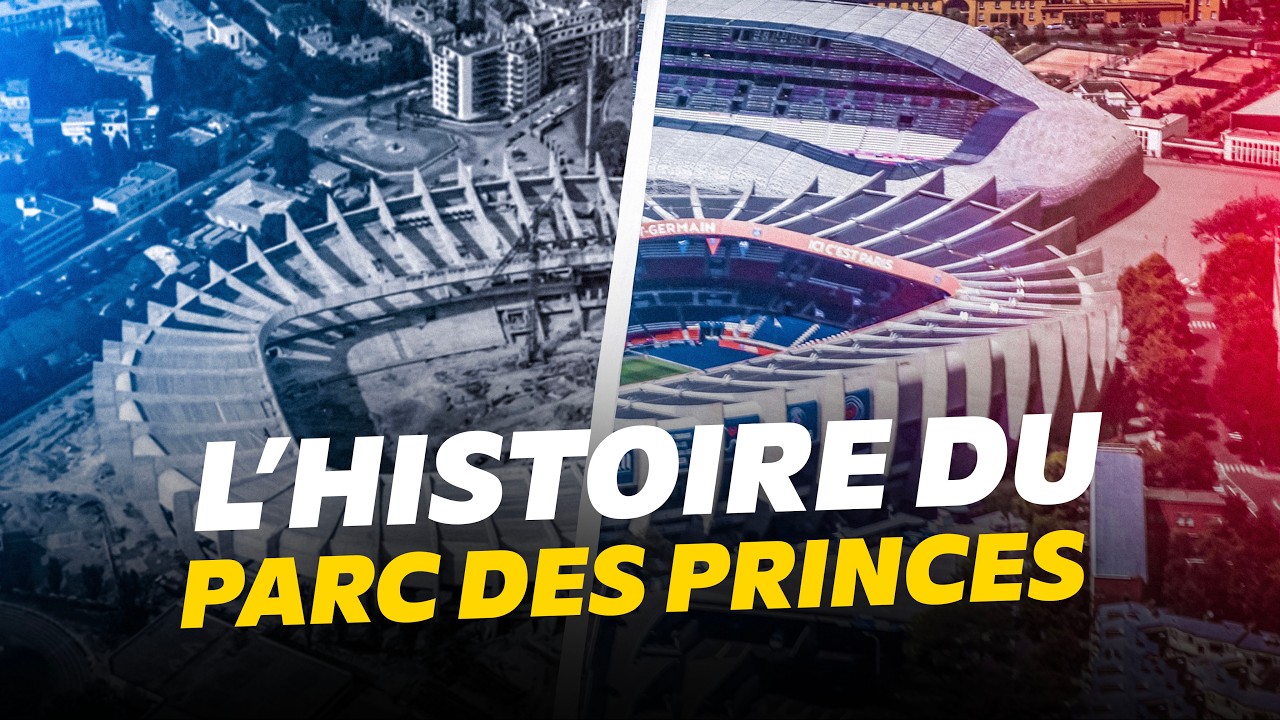 L’histoire du PARC DES PRINCES, le temple du football parisien.