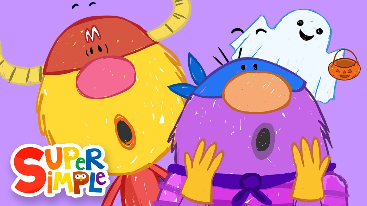 Halloween Fright | Captain Monsterica And The Purple Protector | Cartoon By Milo