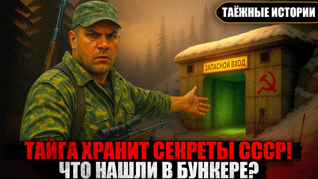 Советский Бункер в Тайге: Что Они Спрятали в 
