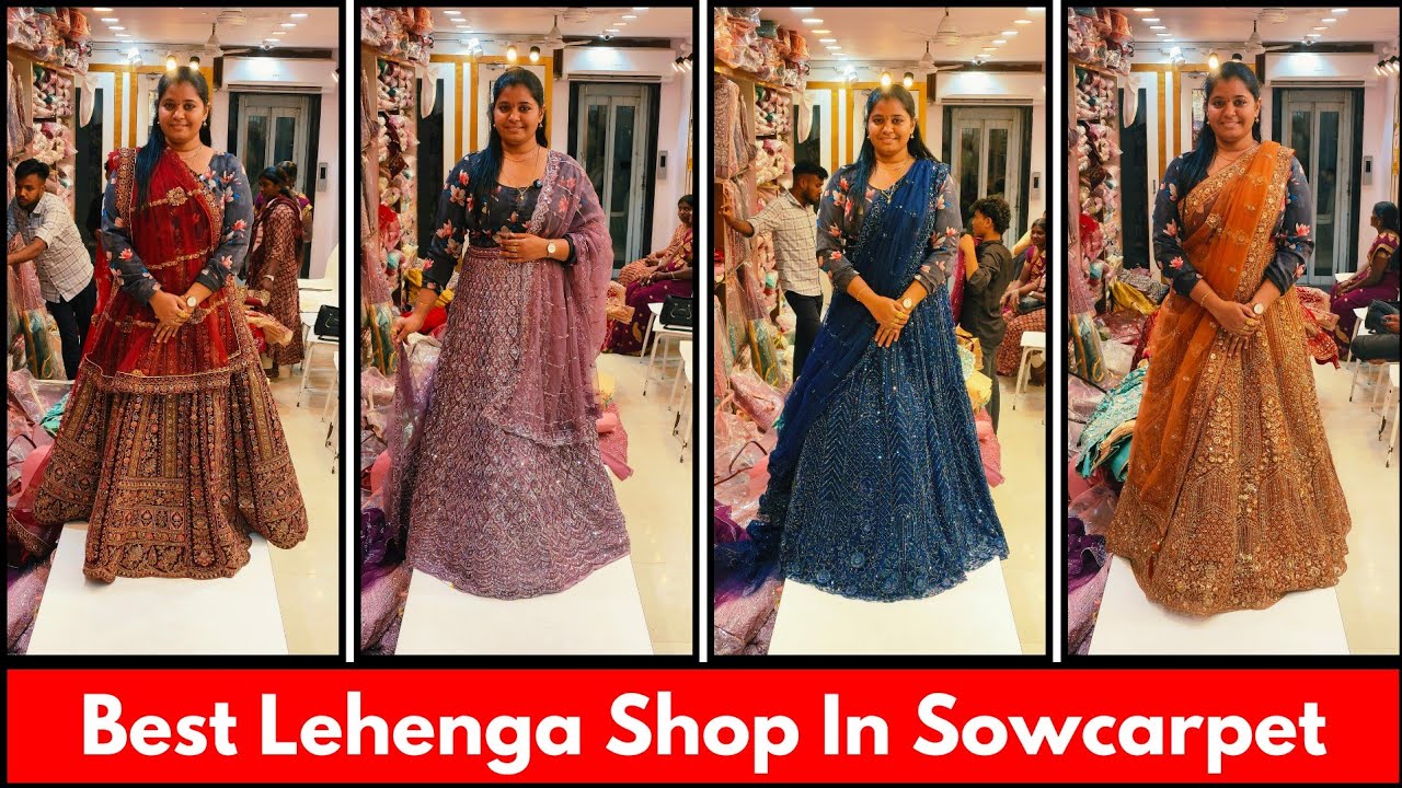 ➡️💥 COD Available ✅ Best Lehenga Shop In Sowcarpet | Shree Boutique Sowcarpet | Priya just know