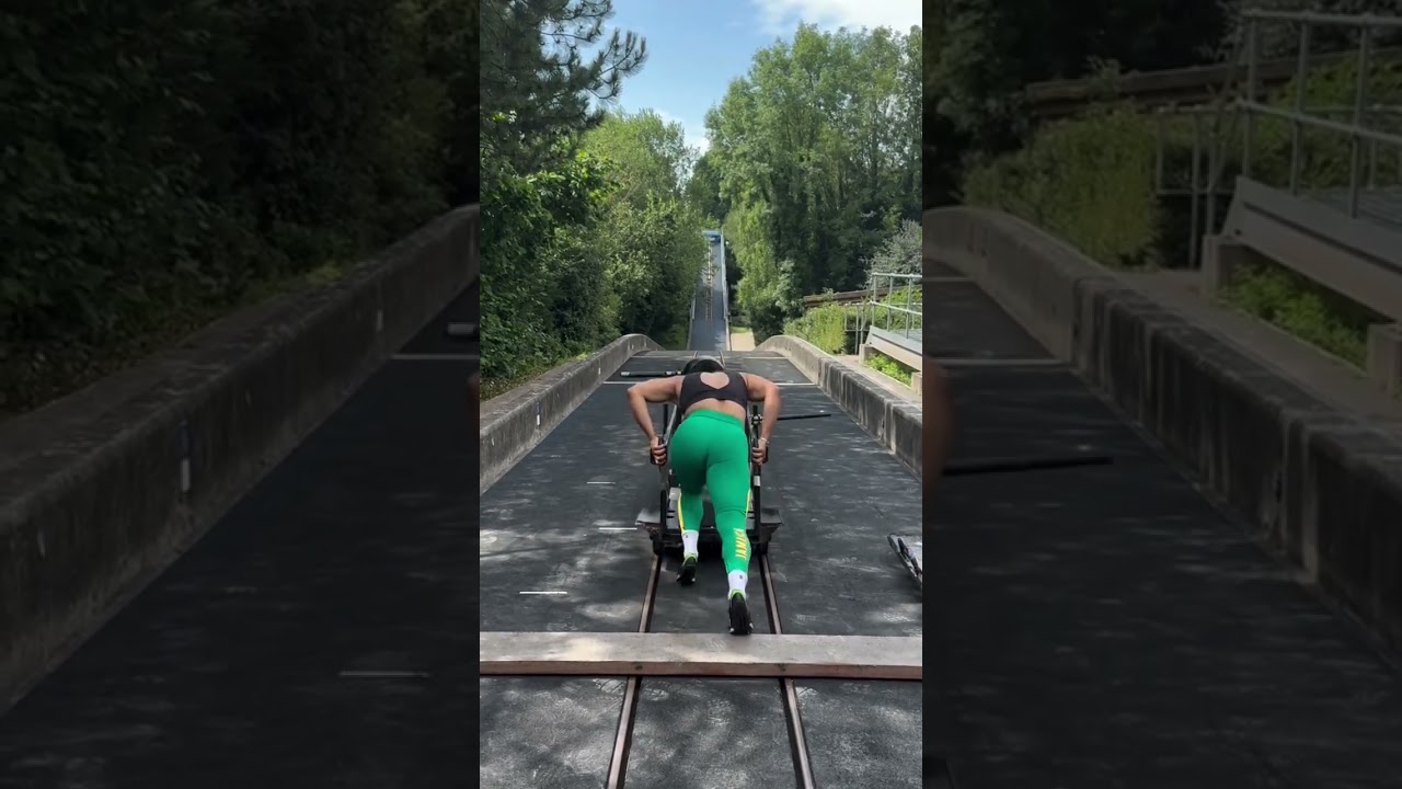 Summer bobsleigh mode 🔛 📹(IG): @micalm92 #Bobsleigh
