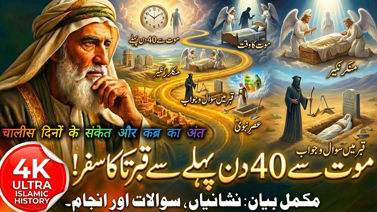 Mount Sa 40 Din Phla Kia Nishania Zahir Hoti Han | Qabr ka Azab | Islamic stories Urdu/Hindi |