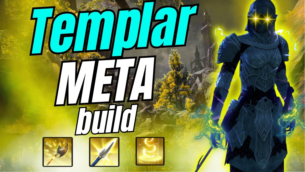 The BEST Templar META Build!  - [Elder Scrolls Online PvP Build Guide]