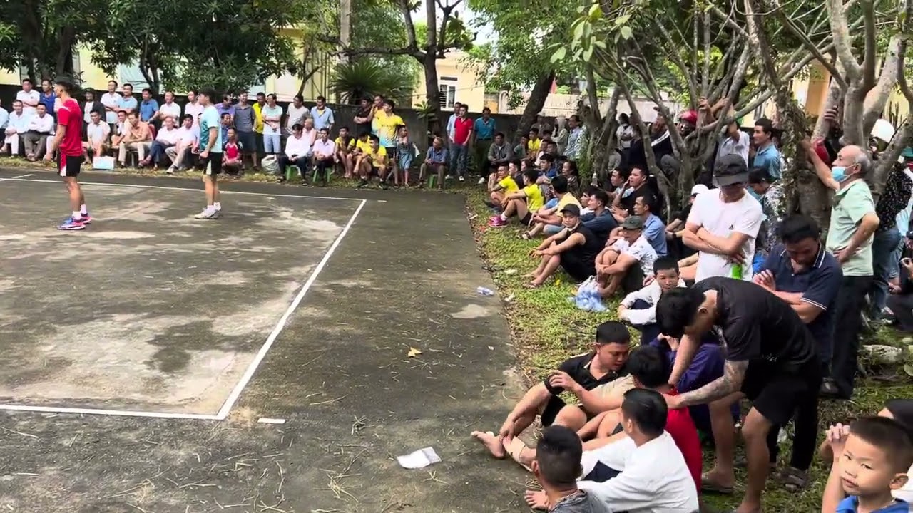 Set 2 bán kết 1 Bắc Yên Thành với Tây Yên Thành giải bóng chuyền các doanh nghiệp huyện yên thành