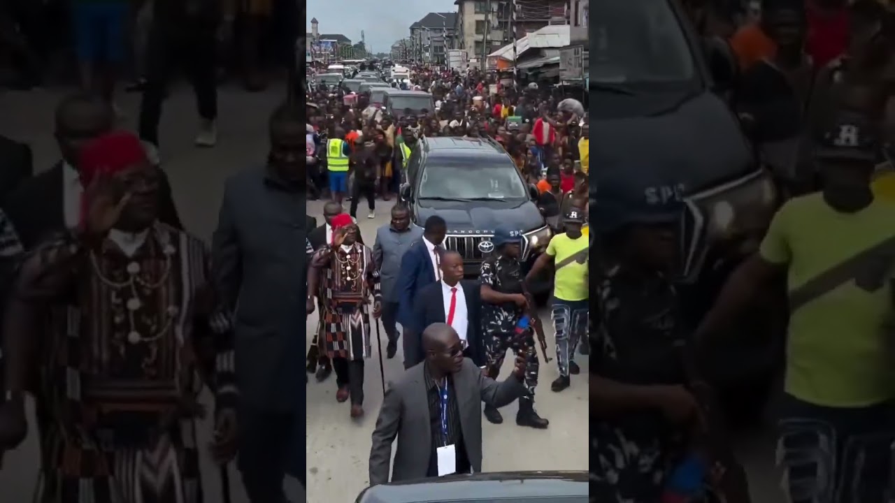 Abia State Governor, Alex Otti is truly loved❤❤!! True/False?