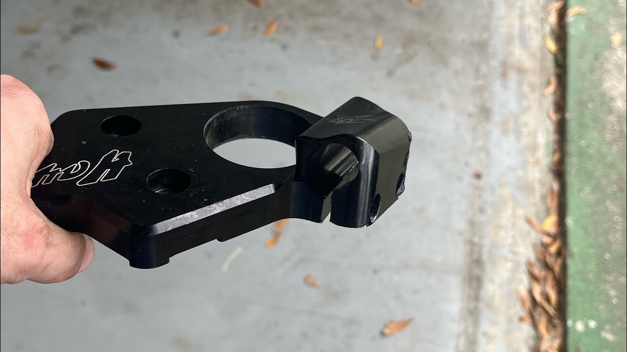 HAYABUSA FRONT END LOWERING (aftermarket triple tree)