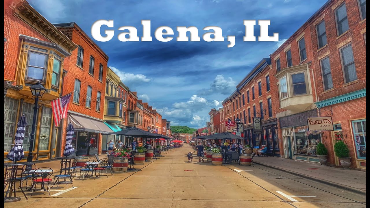 Galena, IL - Wandering Walks of Wonder Slow TV Walking Tour 4K