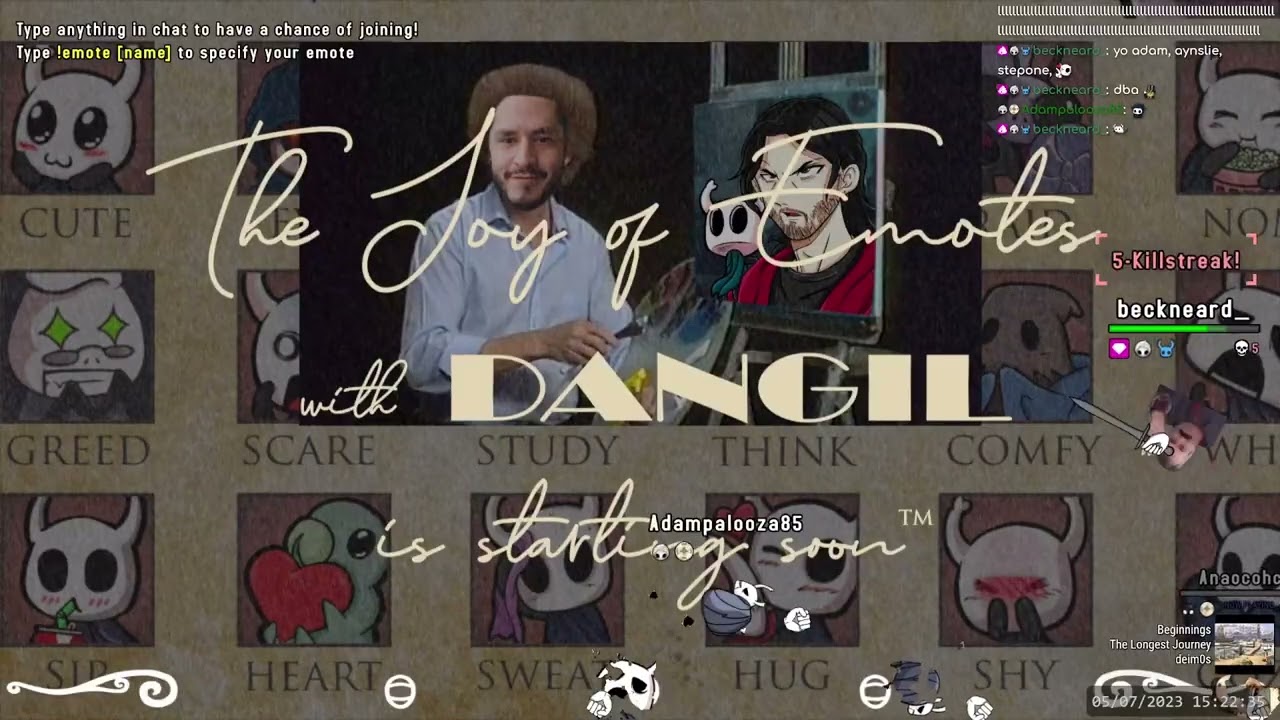 July 5, 2023 – Art – The Joy of Emotes with Dangil – Ep09 DangilFluters