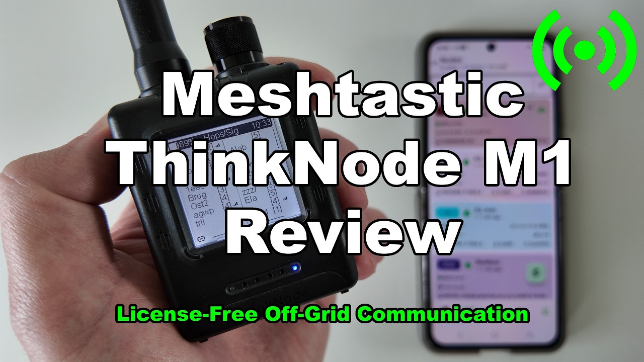 License-Free Off-Grid Communication - Meshtastic ThinkNode M1 Unboxing and Review