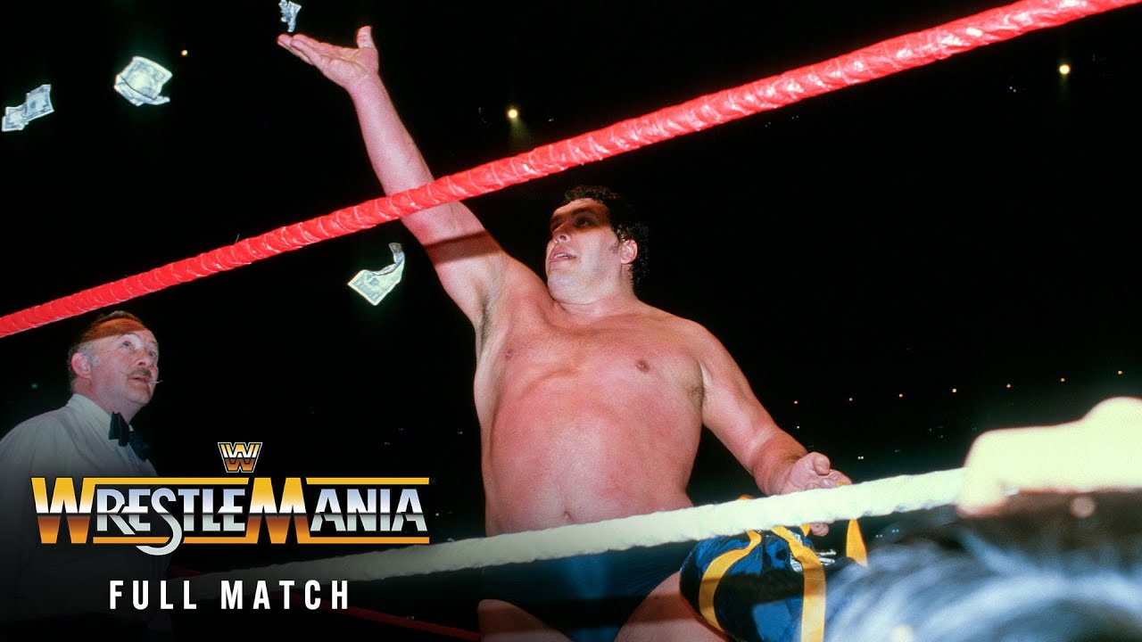 FULL MATCH: Andre the Giant vs. Big John Studd – Body Slam Challenge: WrestleMania I