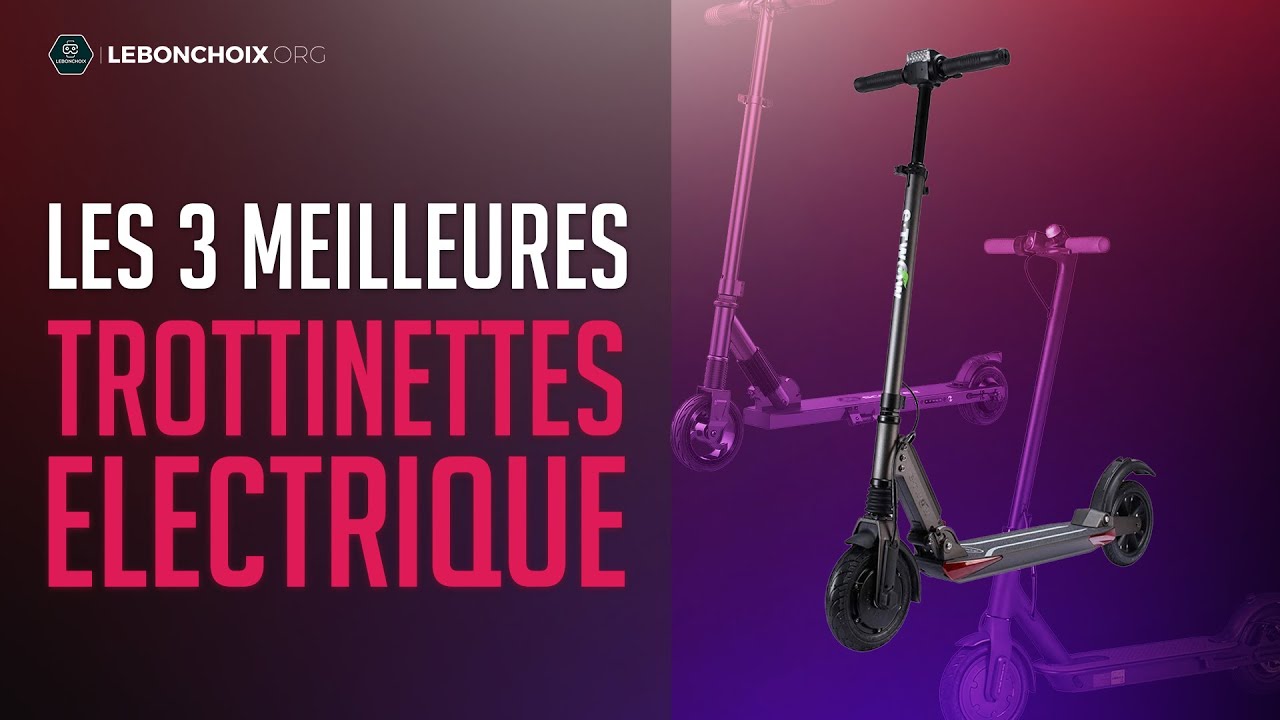 🔴 TOP 3 : MEILLEURE TROTTINETTE ÉLECTRIQUE 2023❓( COMPARATIF & TEST )