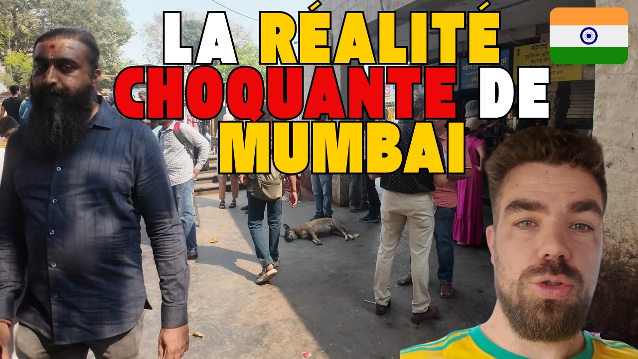 L’Inde m’a CHOQUÉ… Ce que j’ai vu à Mumbai est INIMAGINABLE ! 😱