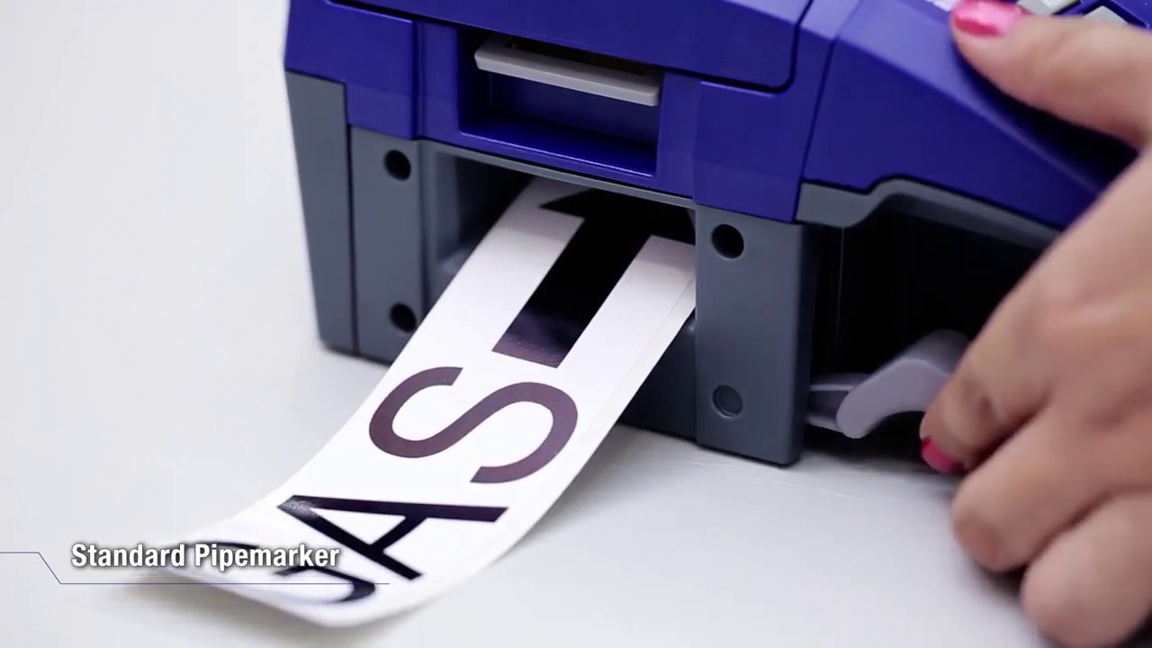 BMP 71 Label printer pipe marking | Serana Distribution and Services | Brady | label printer