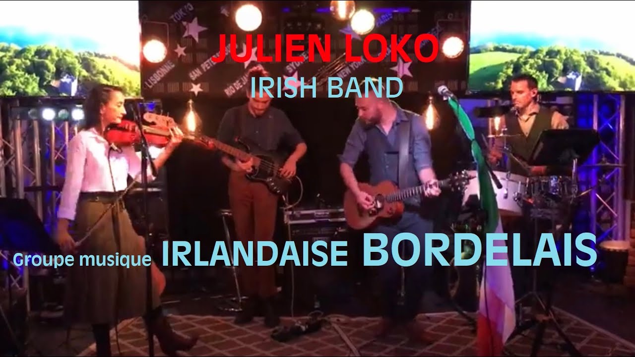 Julien LOko Irish Band le garage artistes Bordeaux  2020