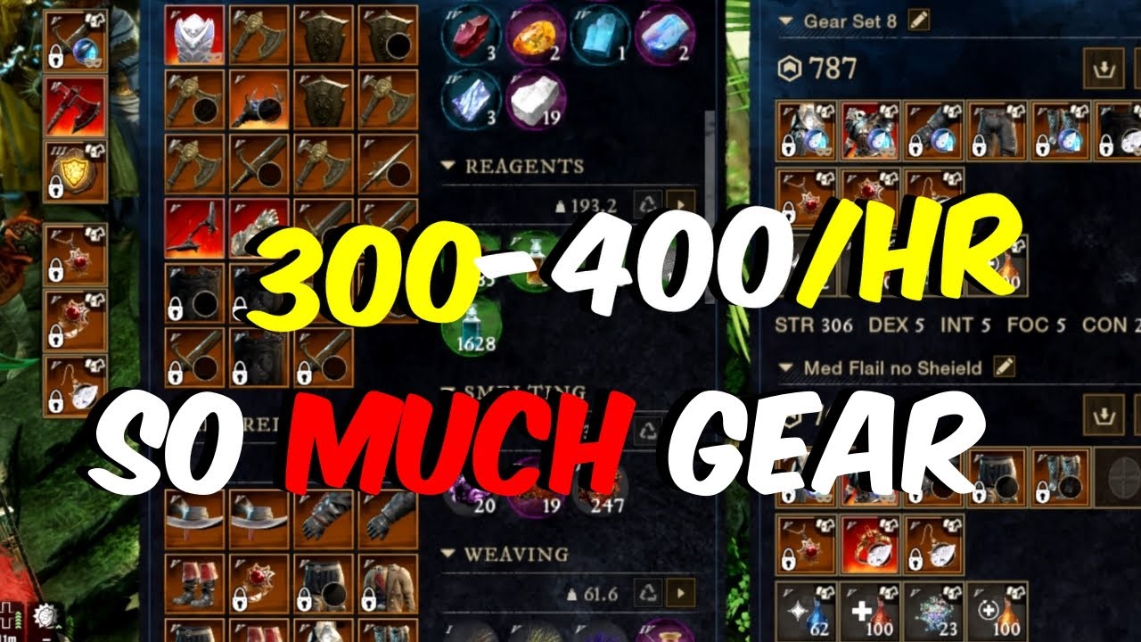 The best new world aeternum gear farm yet!