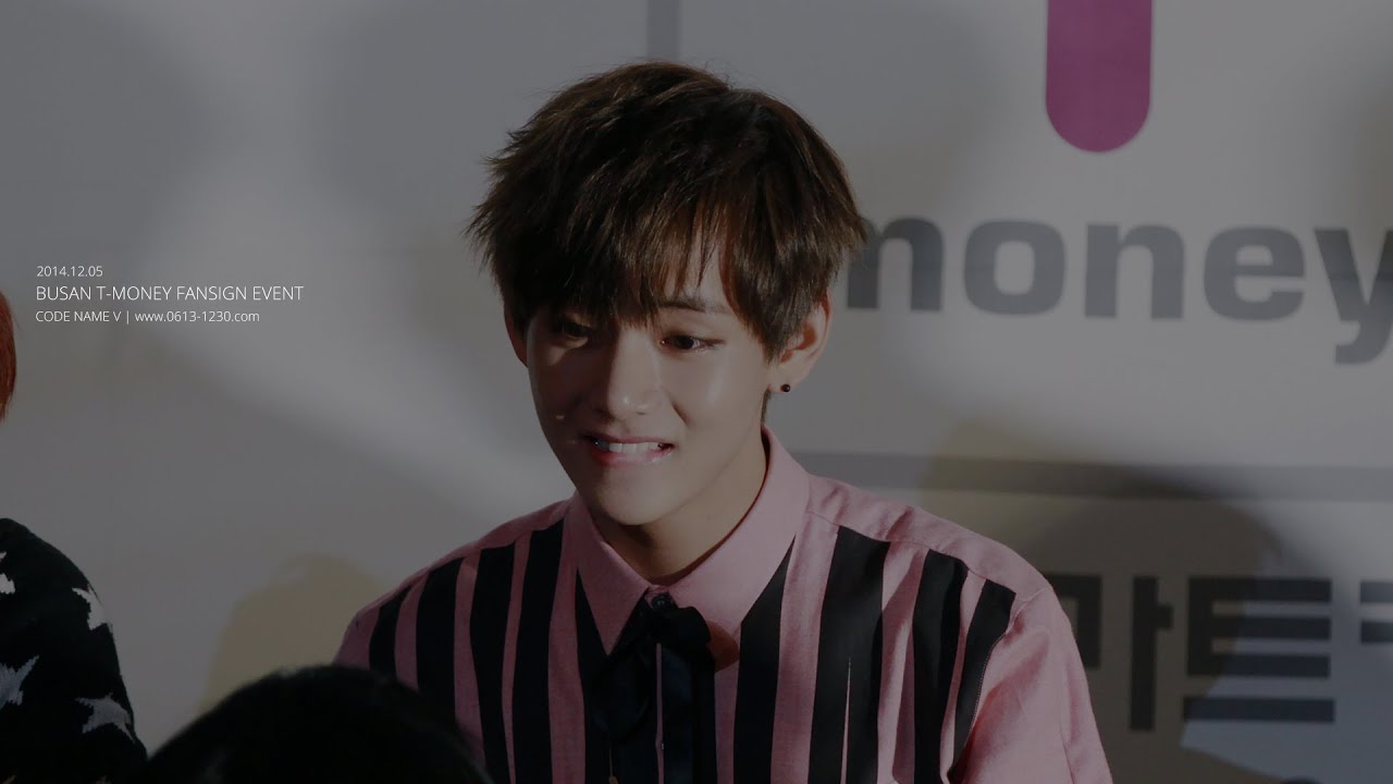 141205 부산 티머니 팬사인회 방탄소년단 뷔