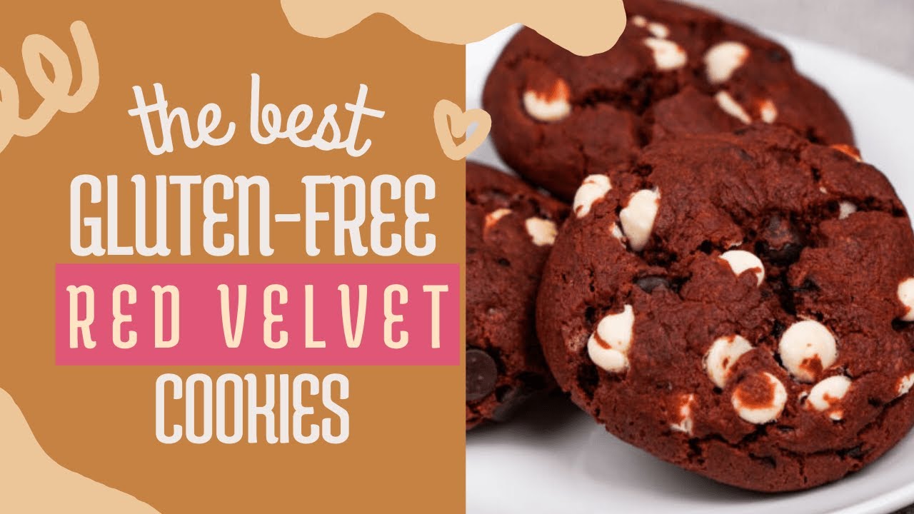 Bakery-Style Gluten-Free Red Velvet Cookies (Soft and Chewy)