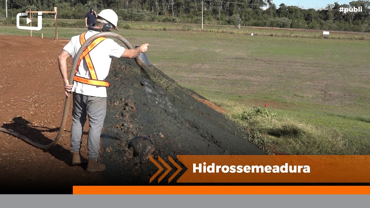 Hidrossemeadura, a grama líquida que protege contra a erosão