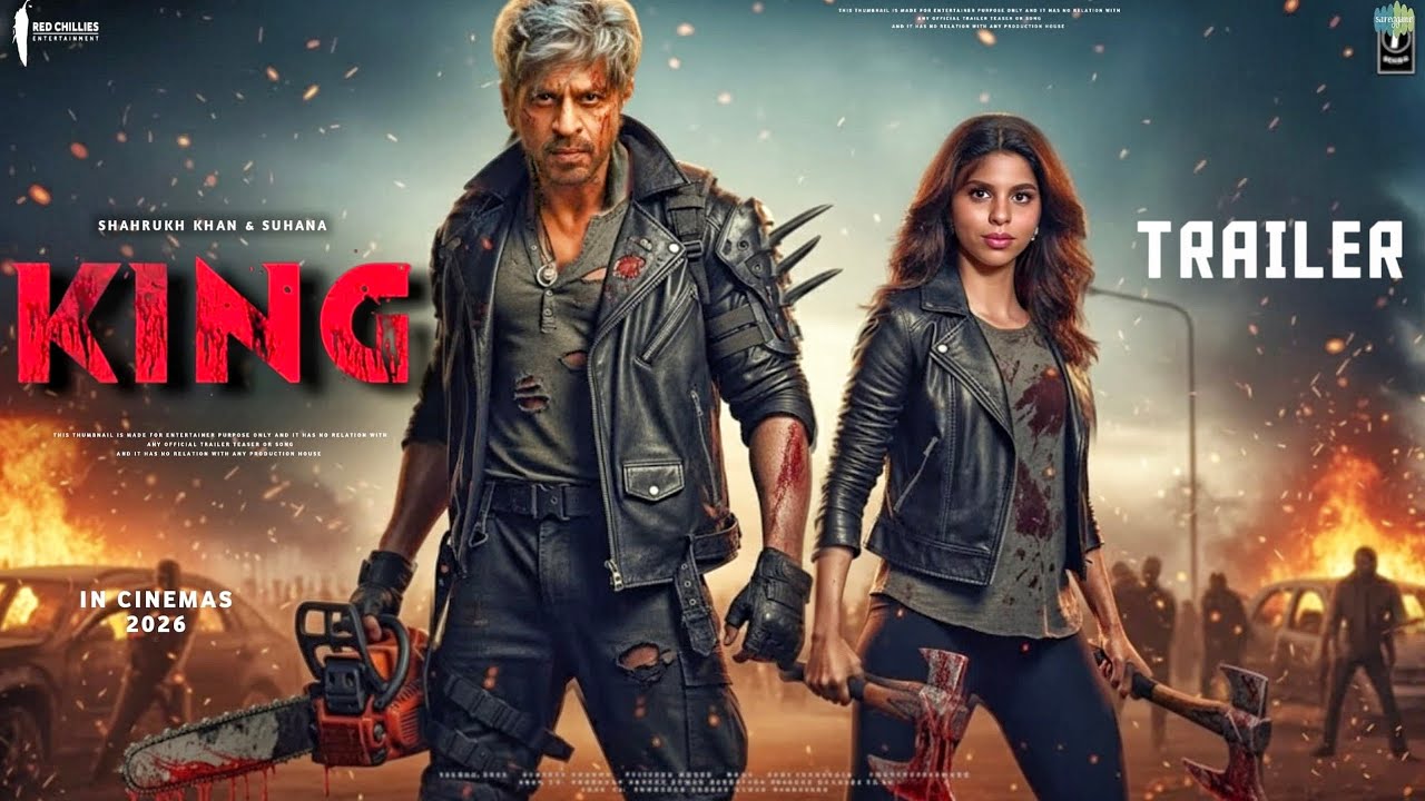 KING - Official Trailer | Shah Rukh Khan | Suhana Khan | Concept Trailer | King Movie Teaser