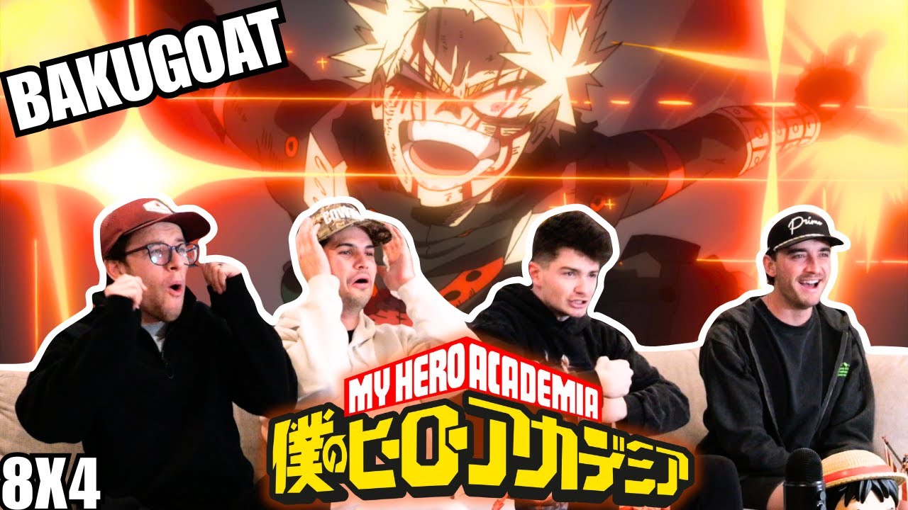 OUR GOAT BAKUGO...My Hero Academia 8x4 "Quirk: Explosion!!" | Reaction/Review