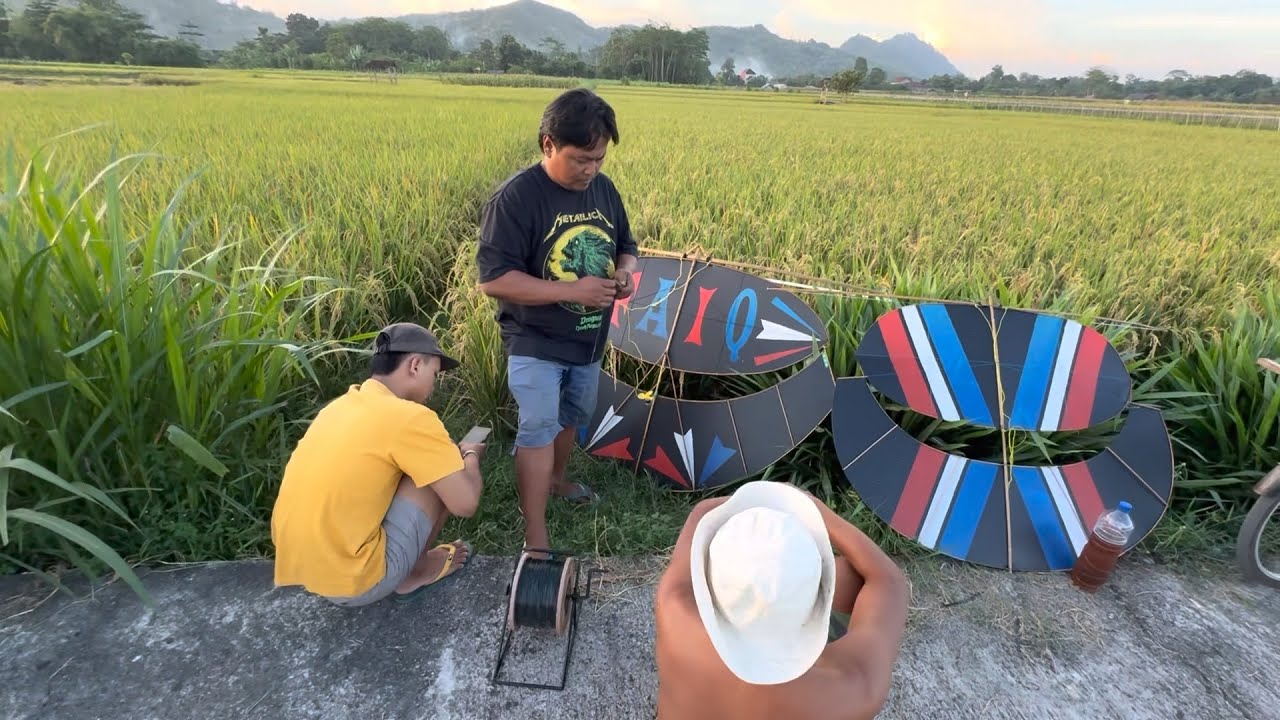PAK GENDON TES 3 LAYANGAN KECIL BARU JADI PESANAN JAWA TENGAH & BLITAR GASIN COY...