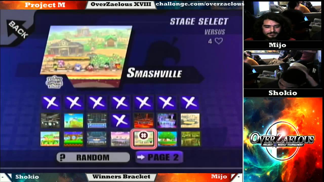 OverZaelous XVIII: Shokio(ZSS/Roy) vs. Mijo(Mario)