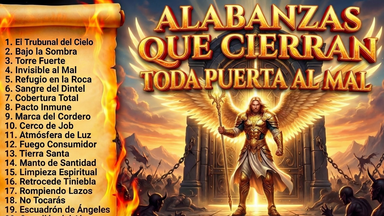 Alabanzas de Protección divina contra el Enemigo, Escúchalas antes de Dormir