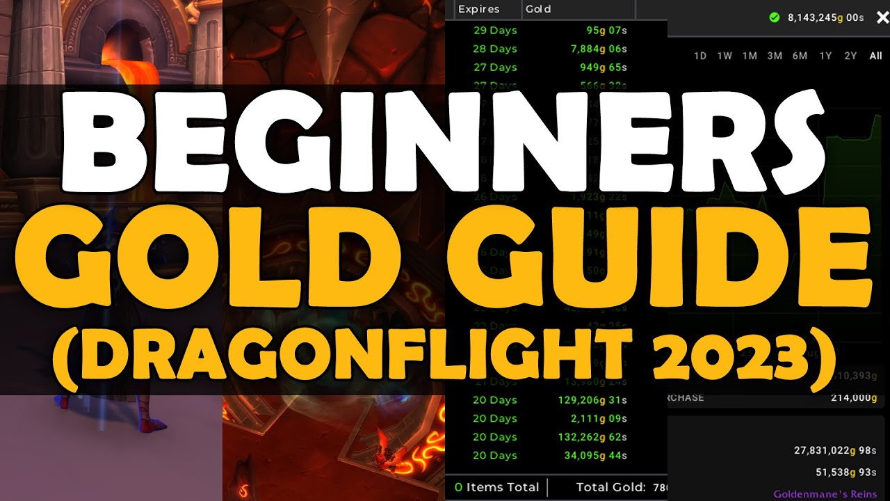 Ultimate Beginners Gold Making Guide Dragonflight 2023
