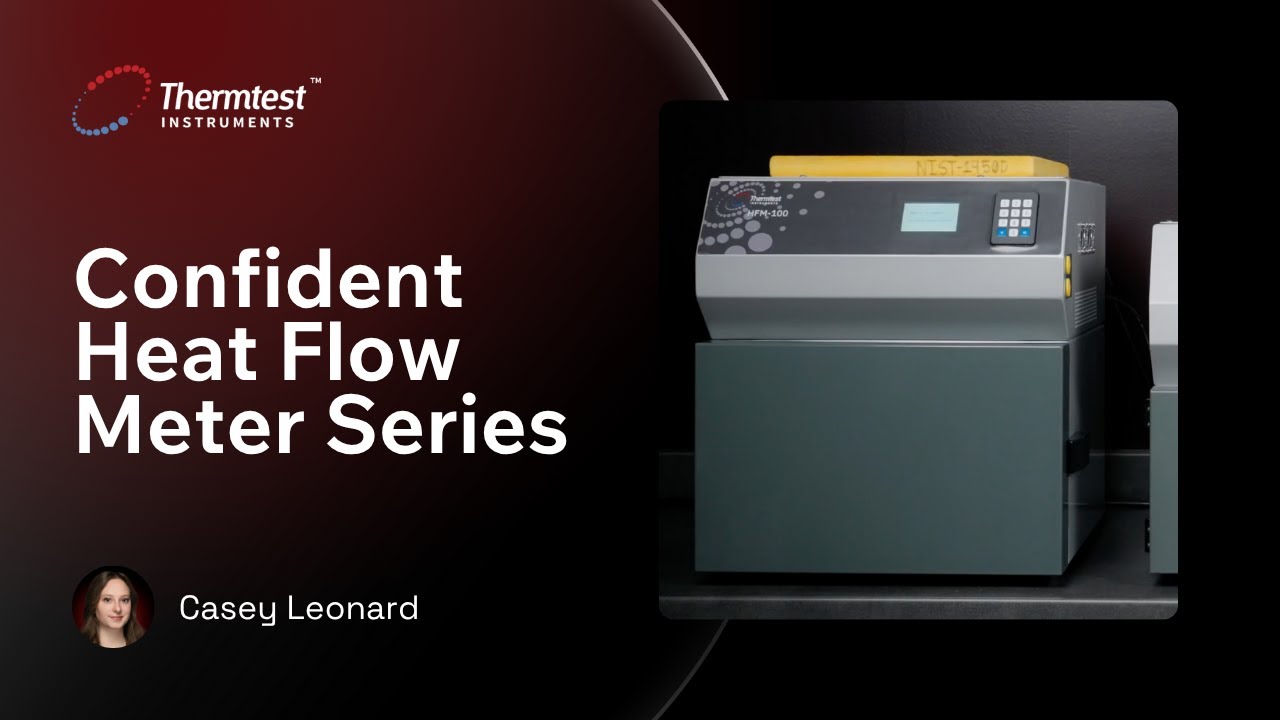 Confident Heat Flow Meter Series