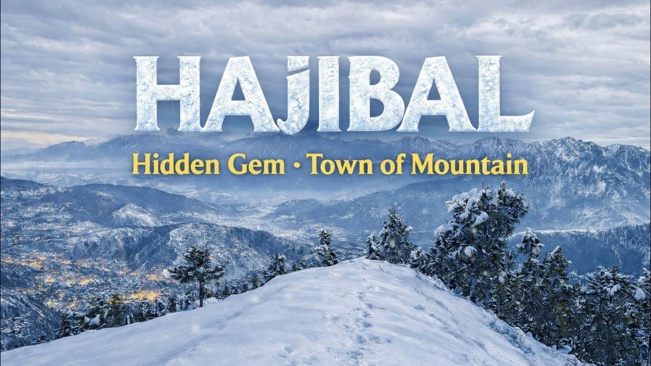 Hajibal – Hidden Gem | Town of Mountains in Snow ❄️ Kashmir Winter Vlog