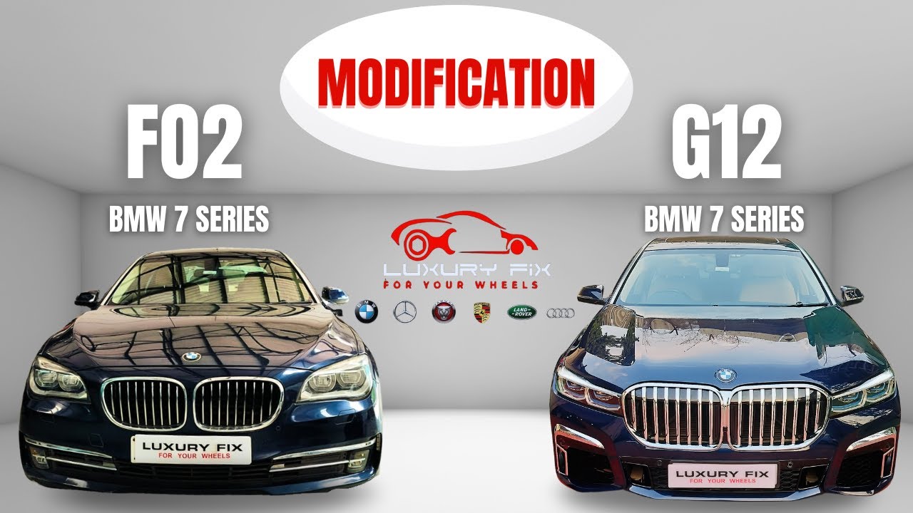 BMW Modification | BMW FO2 to BMW G12 Upgrade in Mumbai at Luxury Fix   #autodetailing #luxurycars