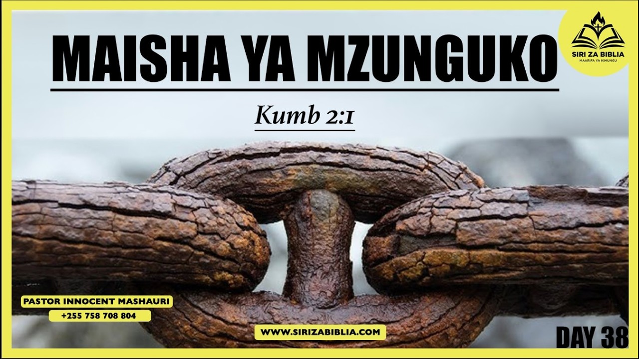 #LIVE: MADHARA YA KIFUNGO CHA NYAYO ZAKO KIROHO // DAY 38