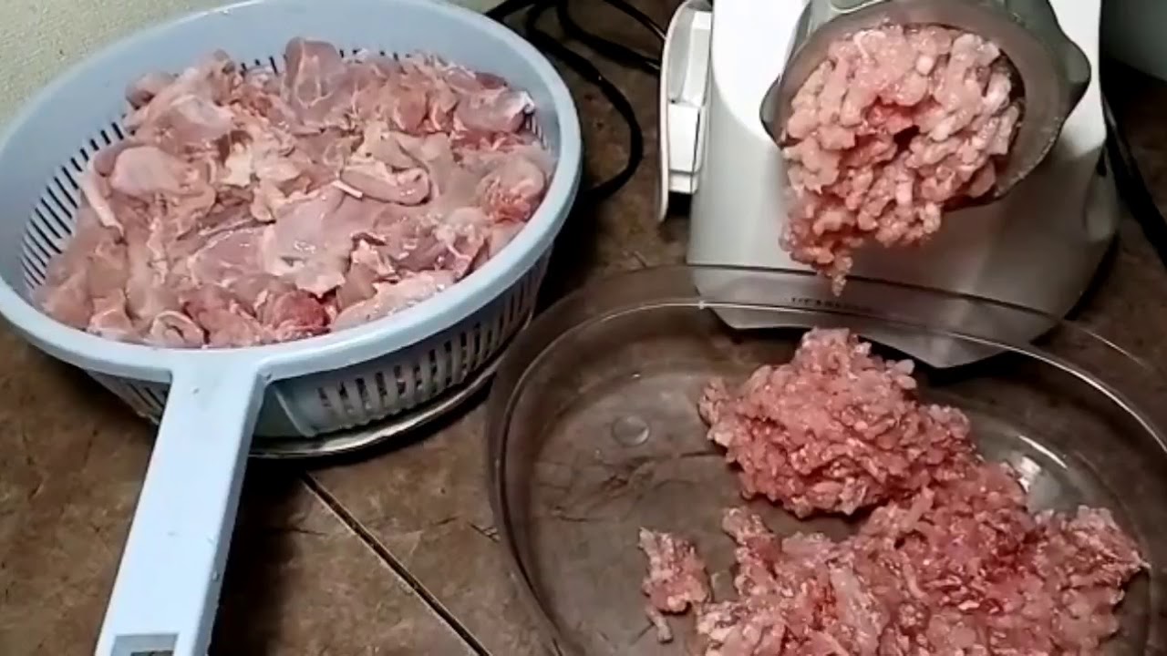 Фарш из КРОЛИКА/КАК СДЕЛАТЬ?