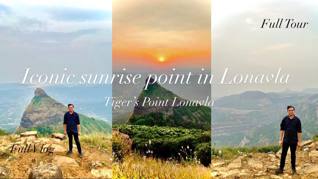 Tiger Point Lonavla | Lion Point | Iconic Sunrise Point in Lonavala | Full Tour | Full Detailed Vlog