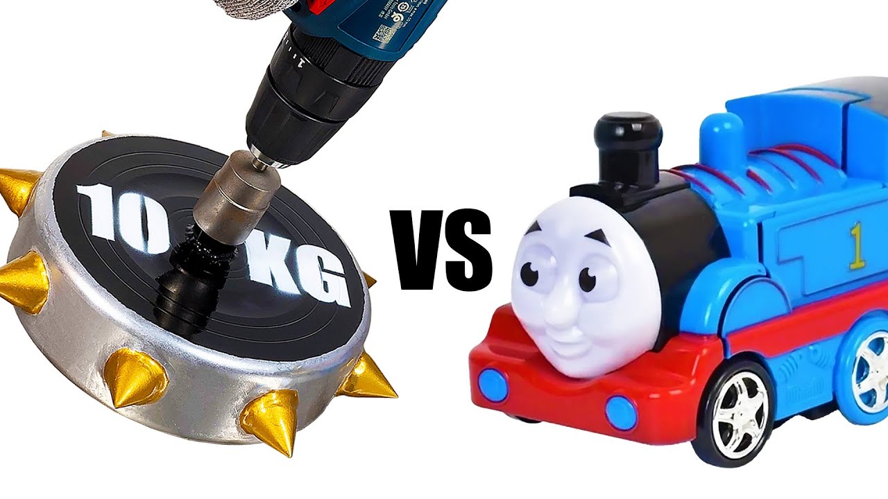 10KG Brutal Beyblade VS Electric Toys! #3
