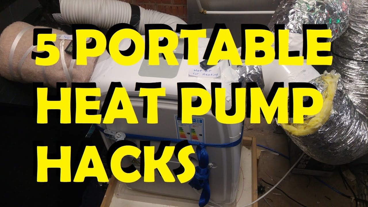 5 portable heat pump hacks