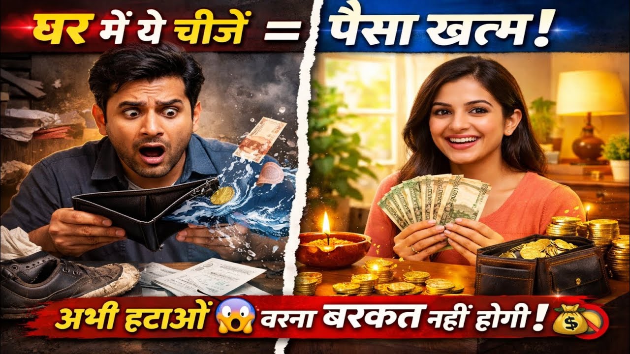 घर में रखी ये चीजें बना रही हैं आपको गरीब! 😱💸 अभी हटाओ वरना पैसा नहीं टिकेगा! @BhaktisangamTV1 
