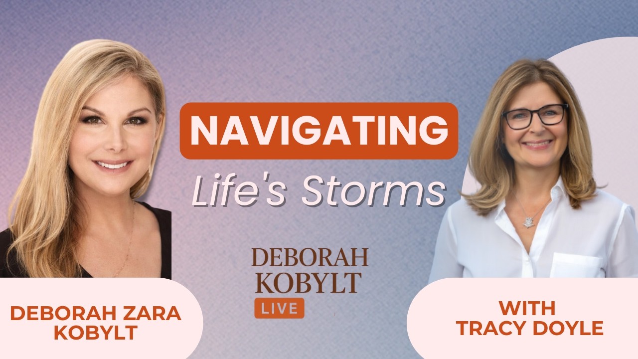 Tracy Doyle,  for promo Navigating Life's Storms